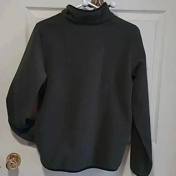 Obermeyer Boulder Fleece Pullover  - UNISEX Boys XL or Ladies M/L - Olive Green - Picture 5 of 8